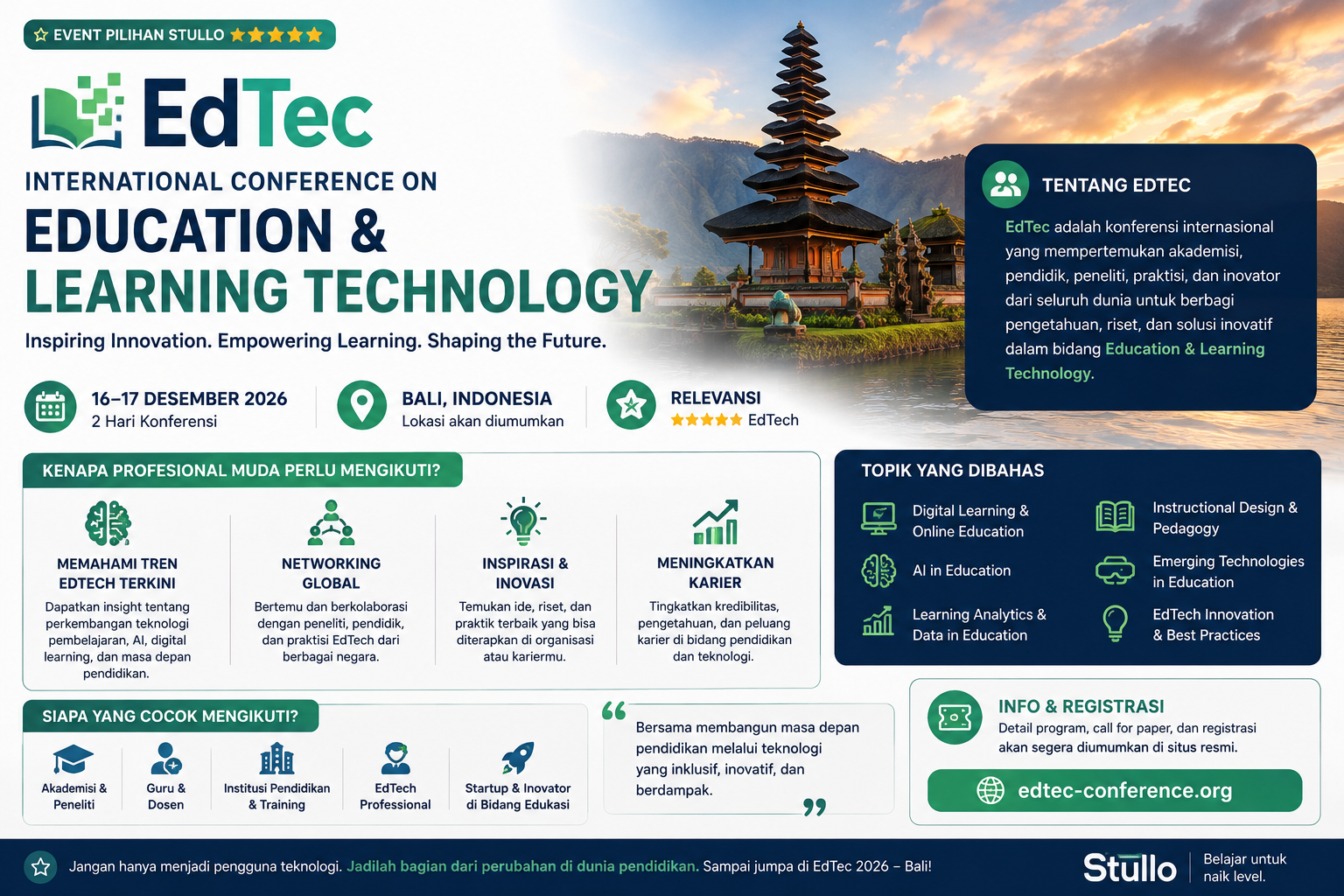 EdTec 2026: Membahas Masa Depan Education & Learning Technology